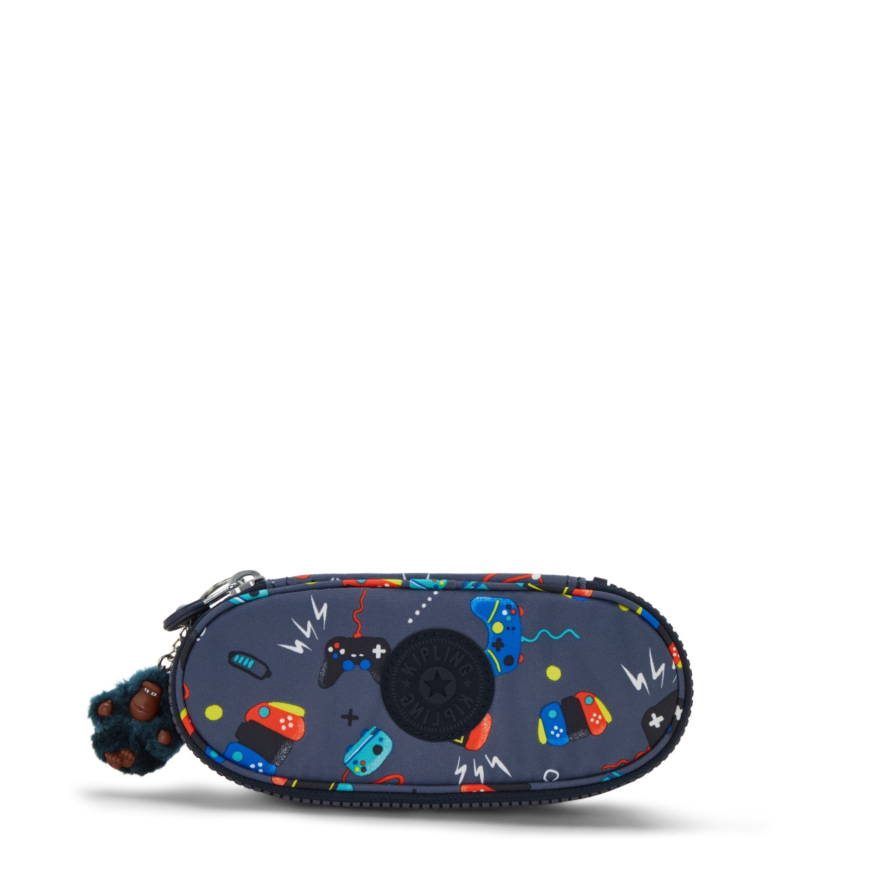 DUOBOX Trousse zippée moyenne à imprimé - Gaming Grey