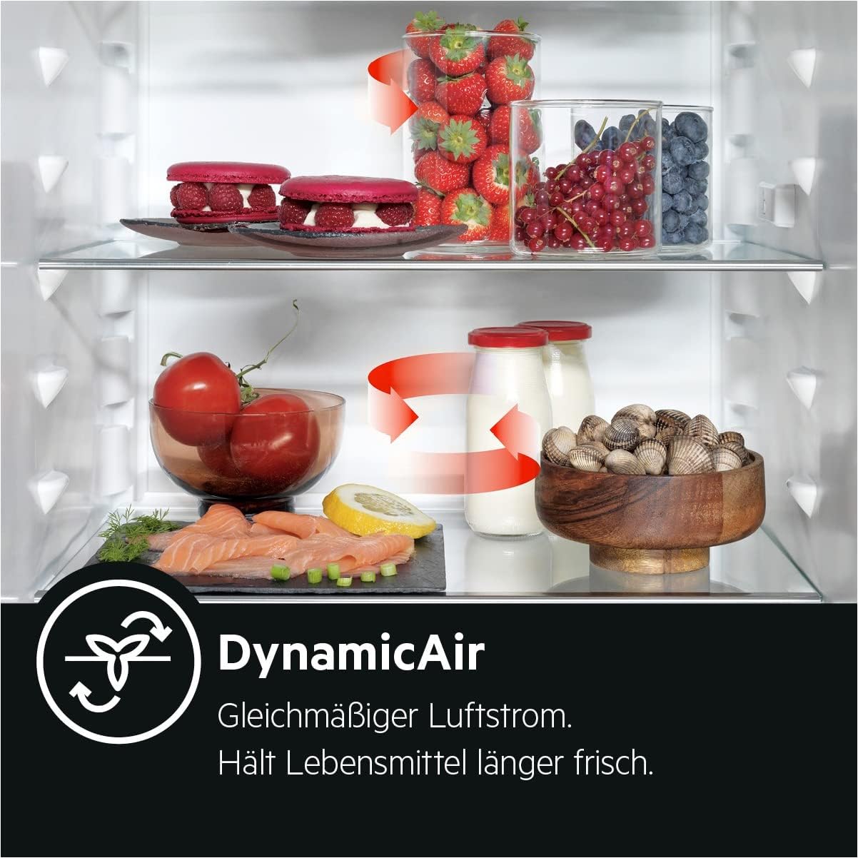 AEG RKB333E2DW Freistehender Kühlschrank / 1550 mm / 309 L / E