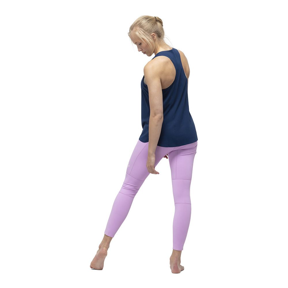 Norrona SINGLET - Débardeur Femme indigo night