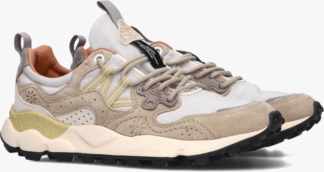 FLOWER MOUNTAIN bruine flower mountain lage sneakers yamano 3 woman