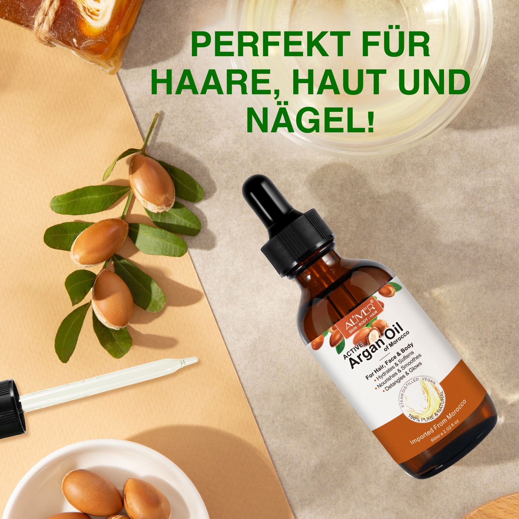 ALIVER Argan Haaröl