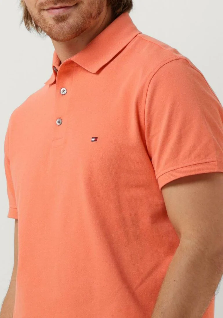 TOMMY HILFIGER perzik tommy hilfiger polo 1985 slim polo