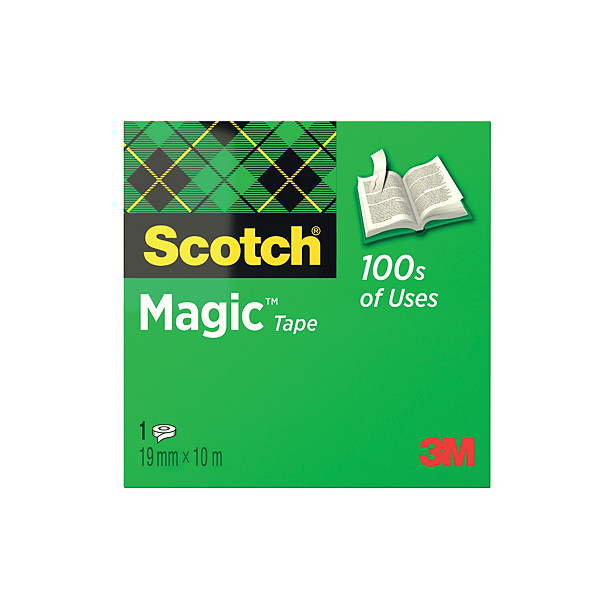 6 rubans adhésifs invisibles SCOTCH® Magic 19 mm x 10 m
