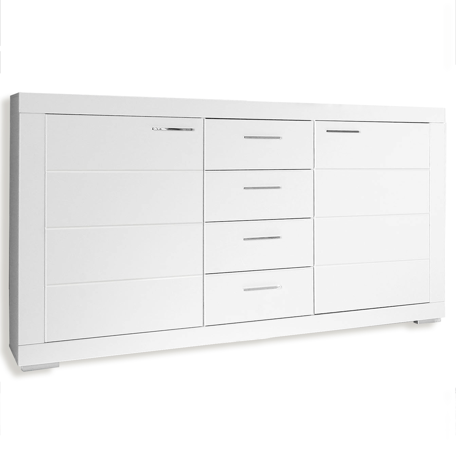 Sideboard - weiß - matt - 170 cm breit