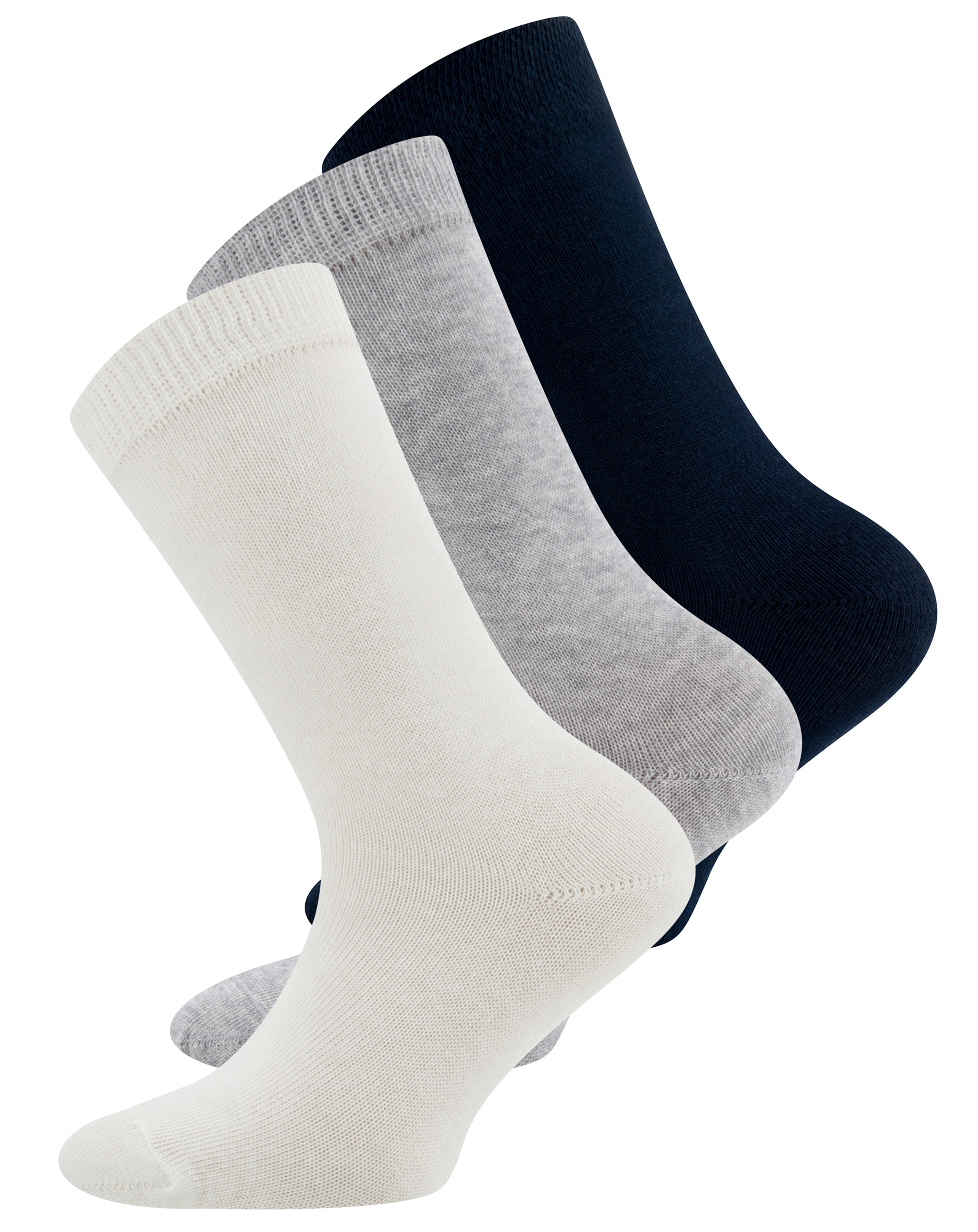 Socken EWERS NO. 205141 3er Pack in latte/marine/grau