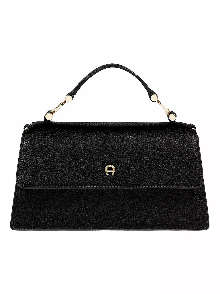 AIGNER Ledertasche - Mini Bag DELIA Small schwarz