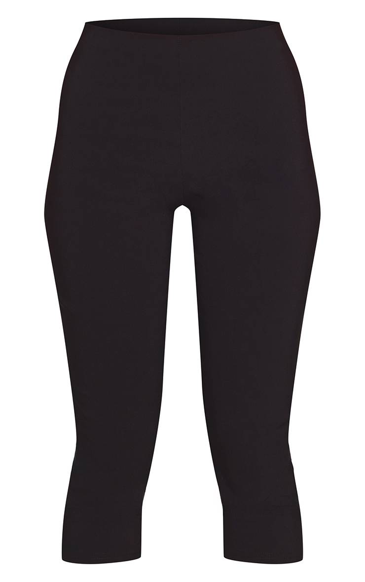 Noir Ensemble Coordonné Corsaire Tissé Extensible