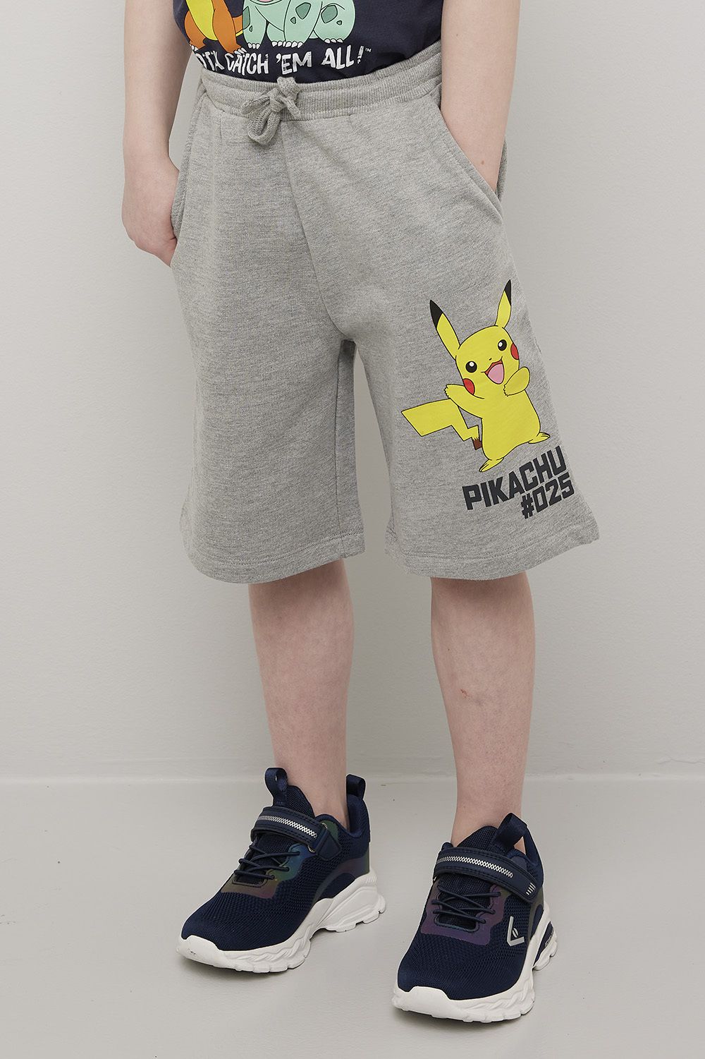 Shorts med Pikachu print