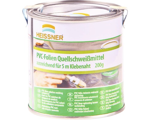PVC-folie oplosmiddel lasmiddel voor 5 m lijmnaad, 200 g