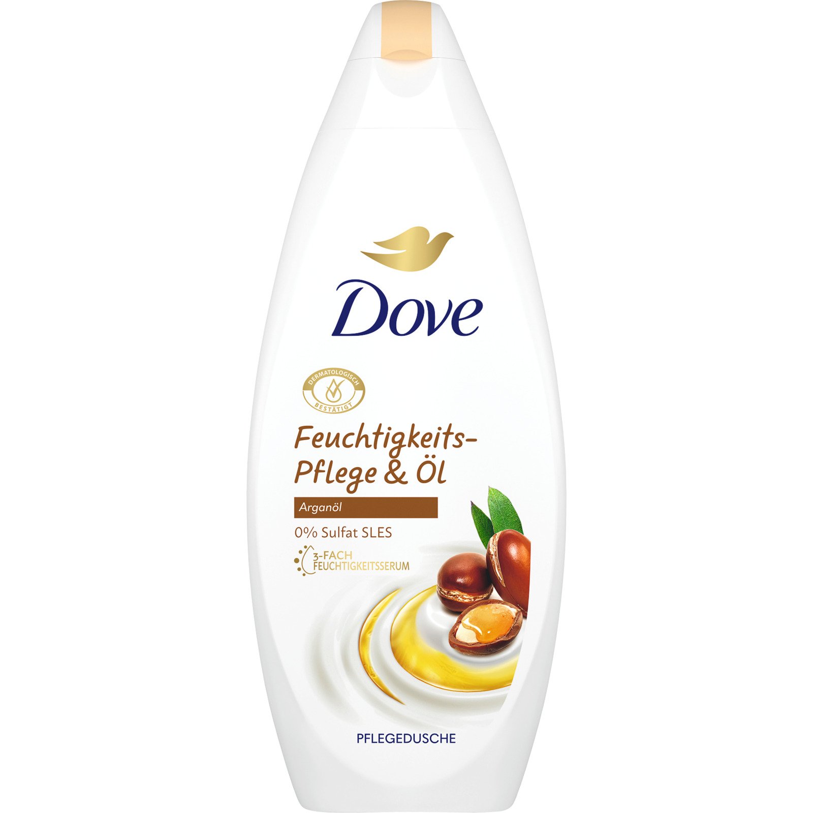 Dove Pflegedusche Feuchtigkeitspflege & Öl Arganöl 3 x 250 ml