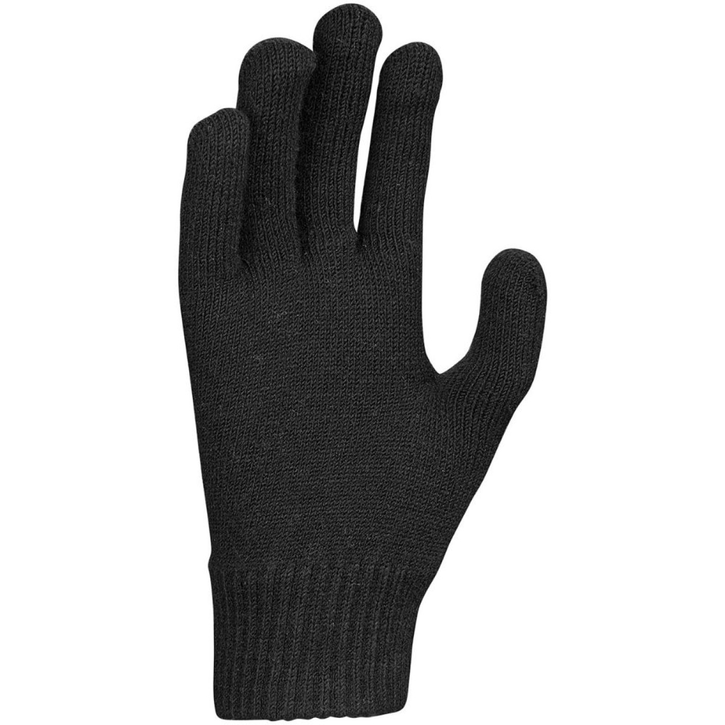 Nike Swoosh Knit Handschoenen 2.0 Zwart Wit
