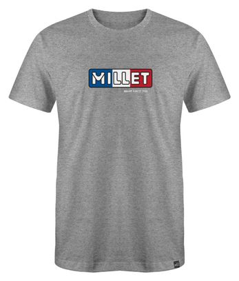 T-Shirt Millet Manches Courtes M1921 Gris Homme