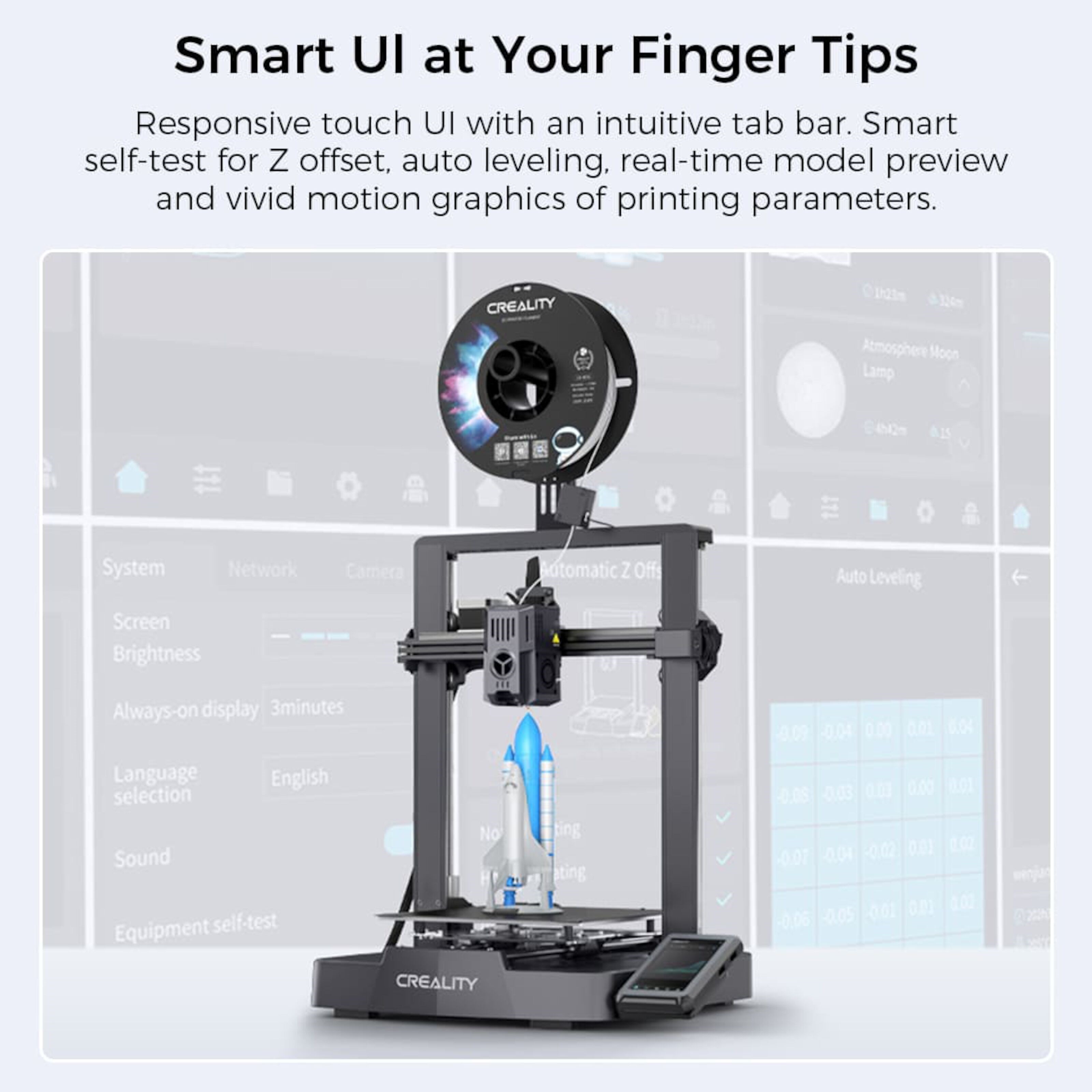 Creality Ender 3 v3 KE 3D-skriver