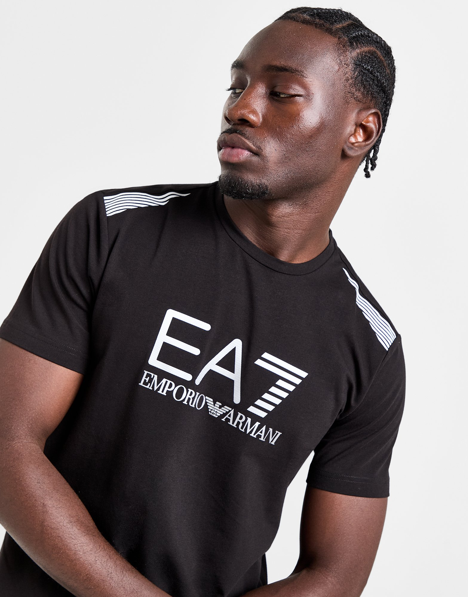 Emporio Armani EA7 T-shirt 7 Lines Logo Homme