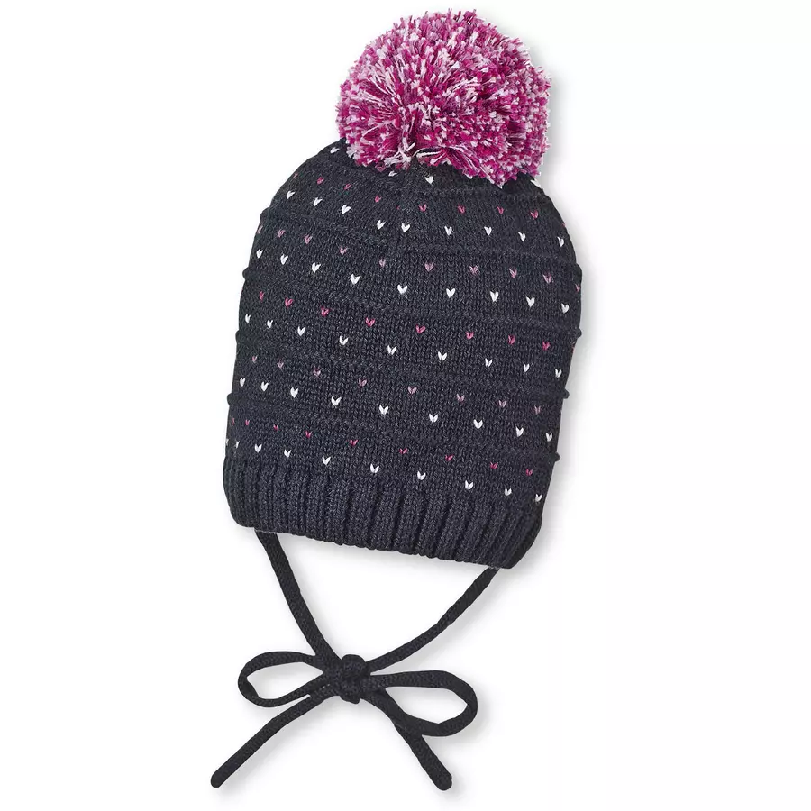 Sterntaler Girls Strickmütze marine