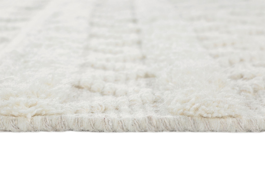 Teppich Kelim Stockholm 70 x 140 cm Creme