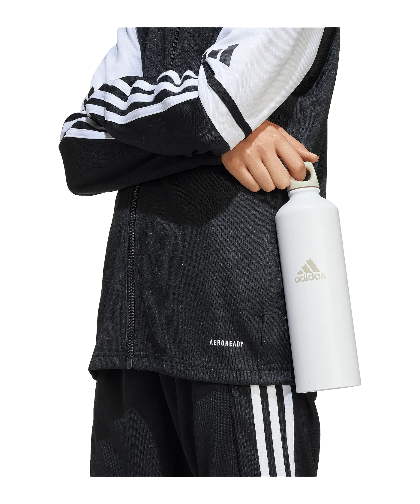 adidas Squadra 25 Trainingsjacke Kids Schwarz