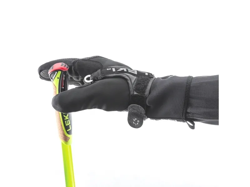 LEKI CC 450, Langrend, 145 cm, Voksen, Unisex, Sort, Hvid, Gul, Kulfiber
