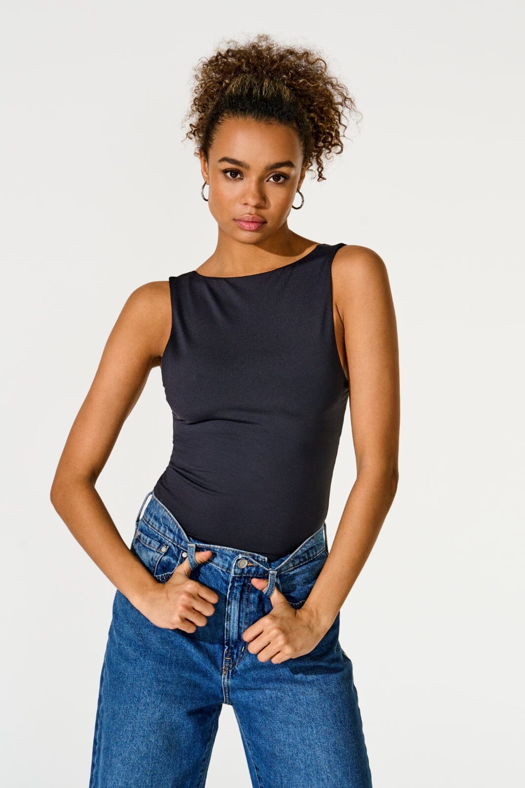 Only Onlea S/L 2-Ways Fit Top 4141432 black
