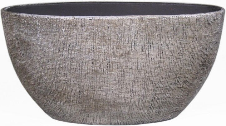 Bela Arte bloempot Mira taupe 49 x 20 x 25 cm