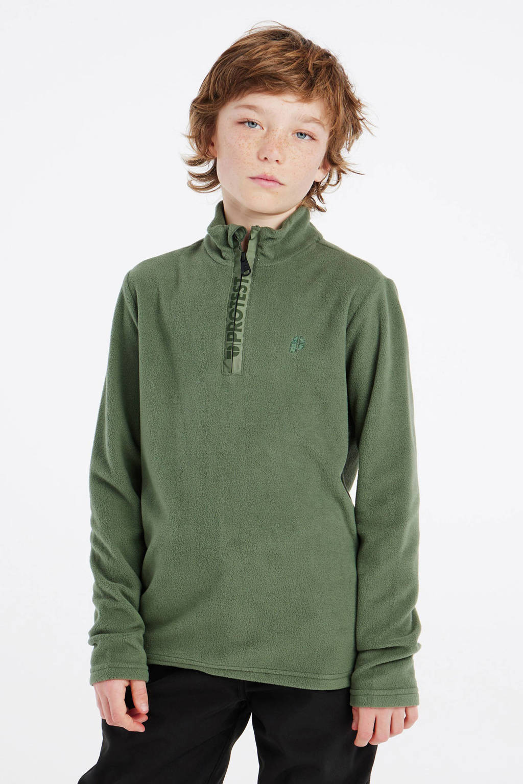 Protest fleece skipully Perfecty Jr olijfgroen