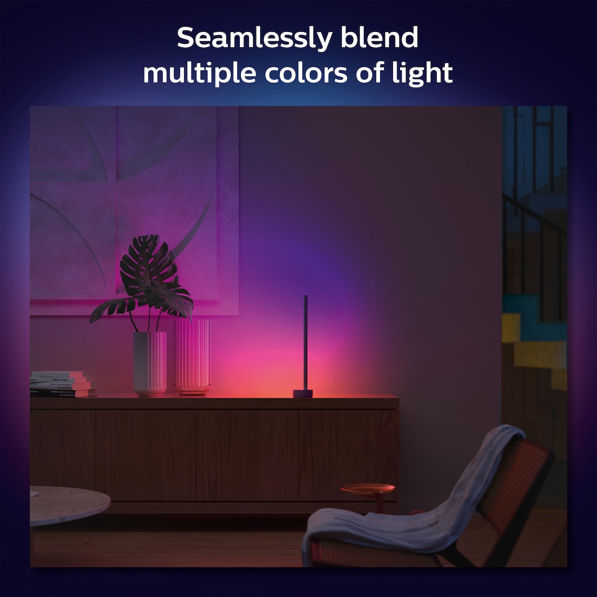 Philips Hue Gradient Signe bordlampe (sort)