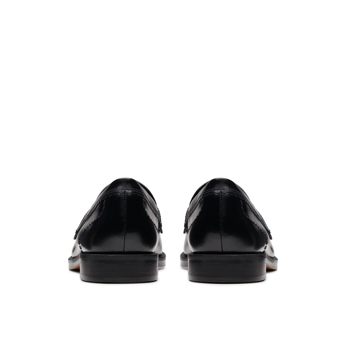 CLARKS<br>Mocassins em couro Straven Edge