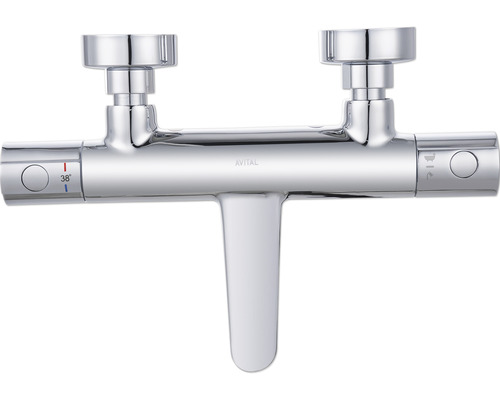 AVITAL badkraan met thermostaat AVITHERM 1000 chroom
