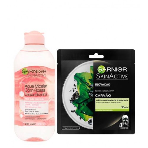 Garnier Kit Limpeza & Hidratação Detox