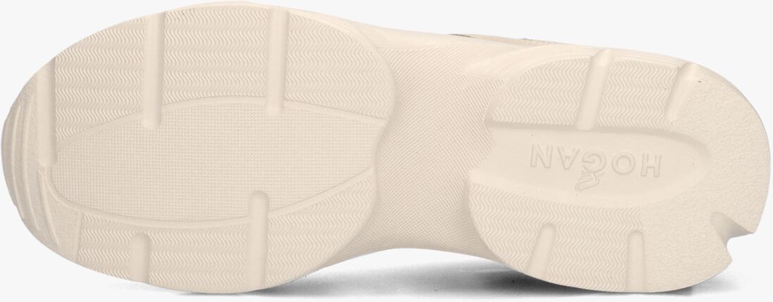 taupe hogan lage sneakers combi sneaker