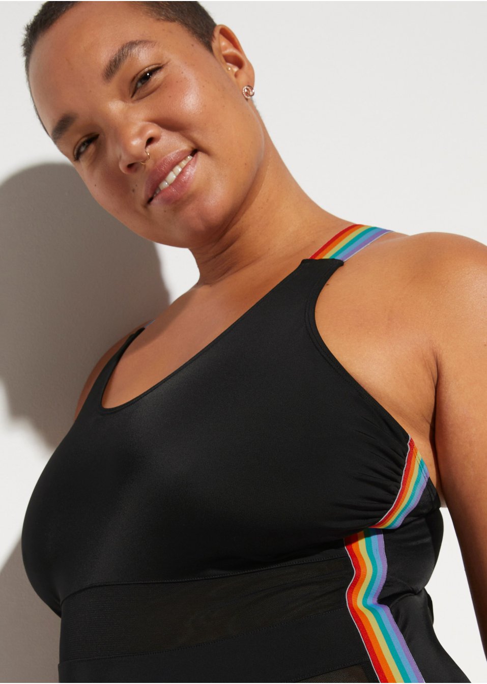 Maillot 1 pièce avec polyamide recyclé