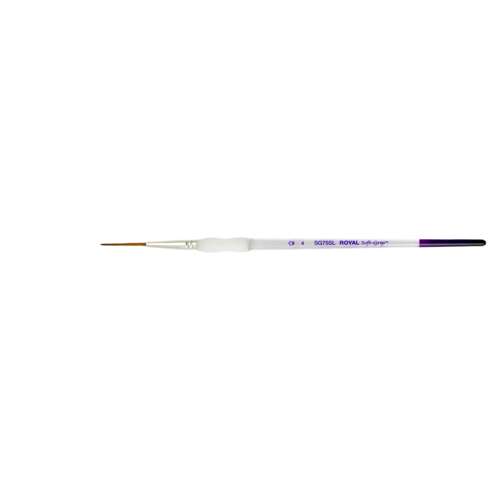 Royal & Langnickel Soft-Grip™ Synthetik-Rotmarderhaarpinsel, SG75SL, Schlepper