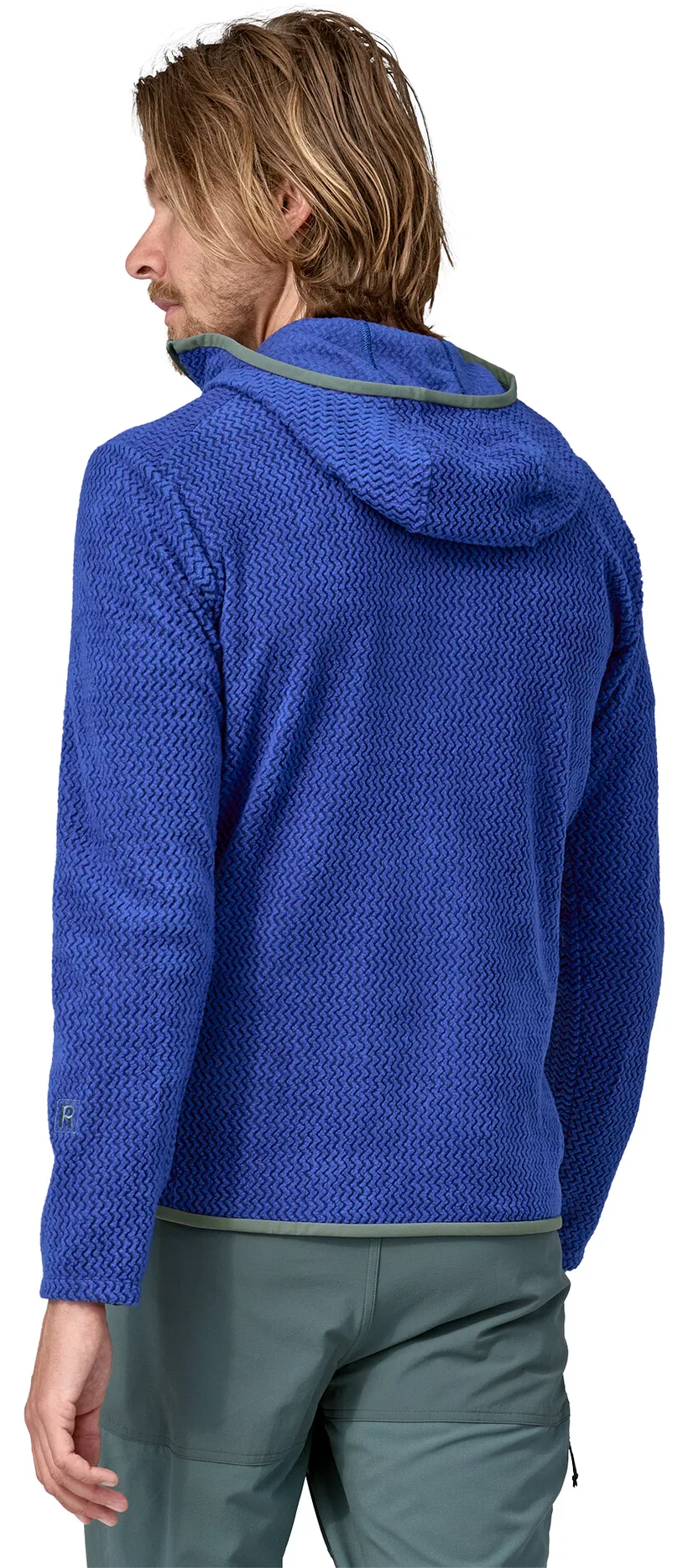 Patagonia M's R1 Air Full-Zip Hoody Passage Blue