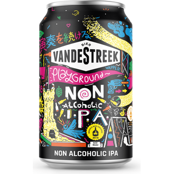VandeStreek - Playground 0.4% Alcoholvrij IPA - Blik - 330ML