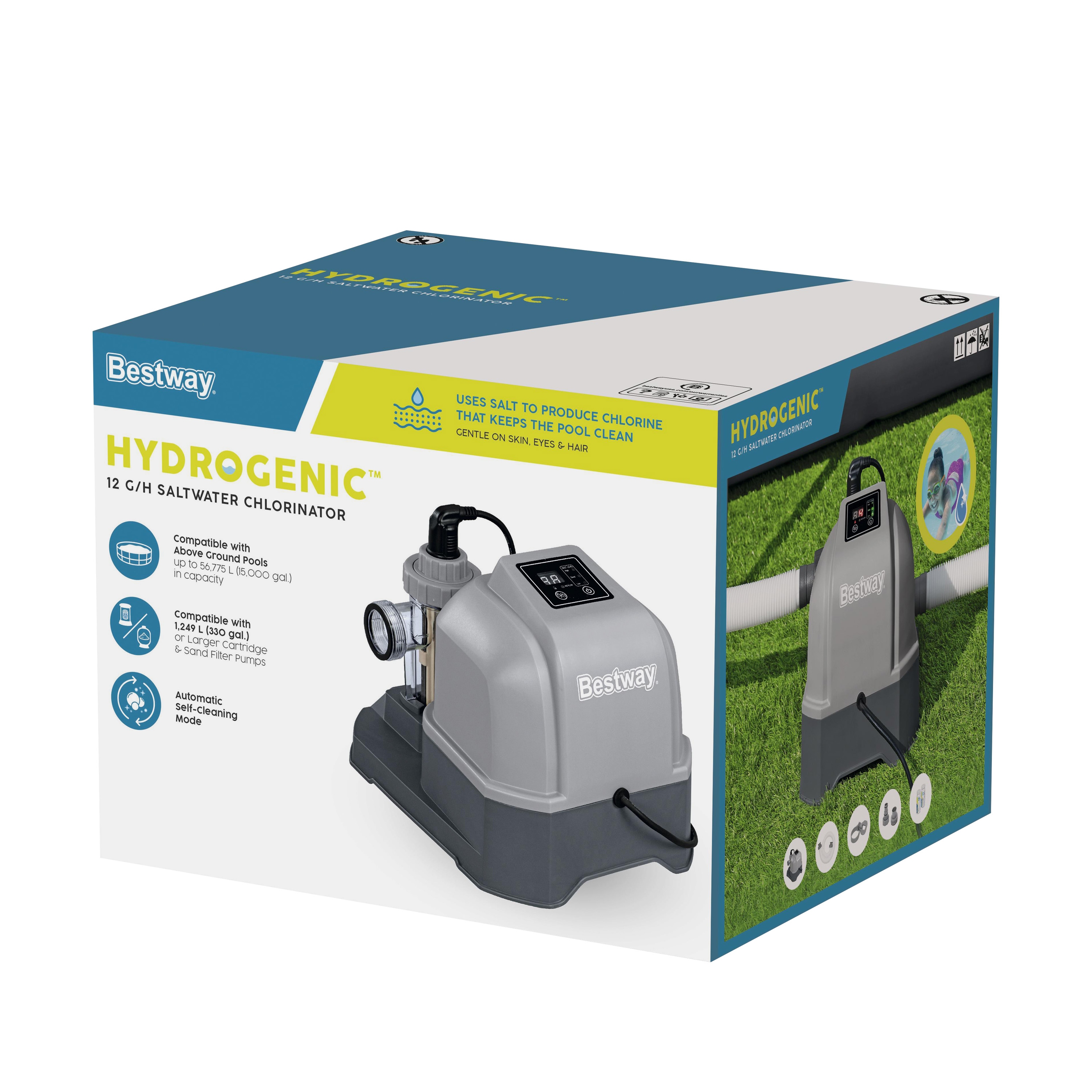 Chlorinator Salzelektrolyse Hydrogenic 12 g/h