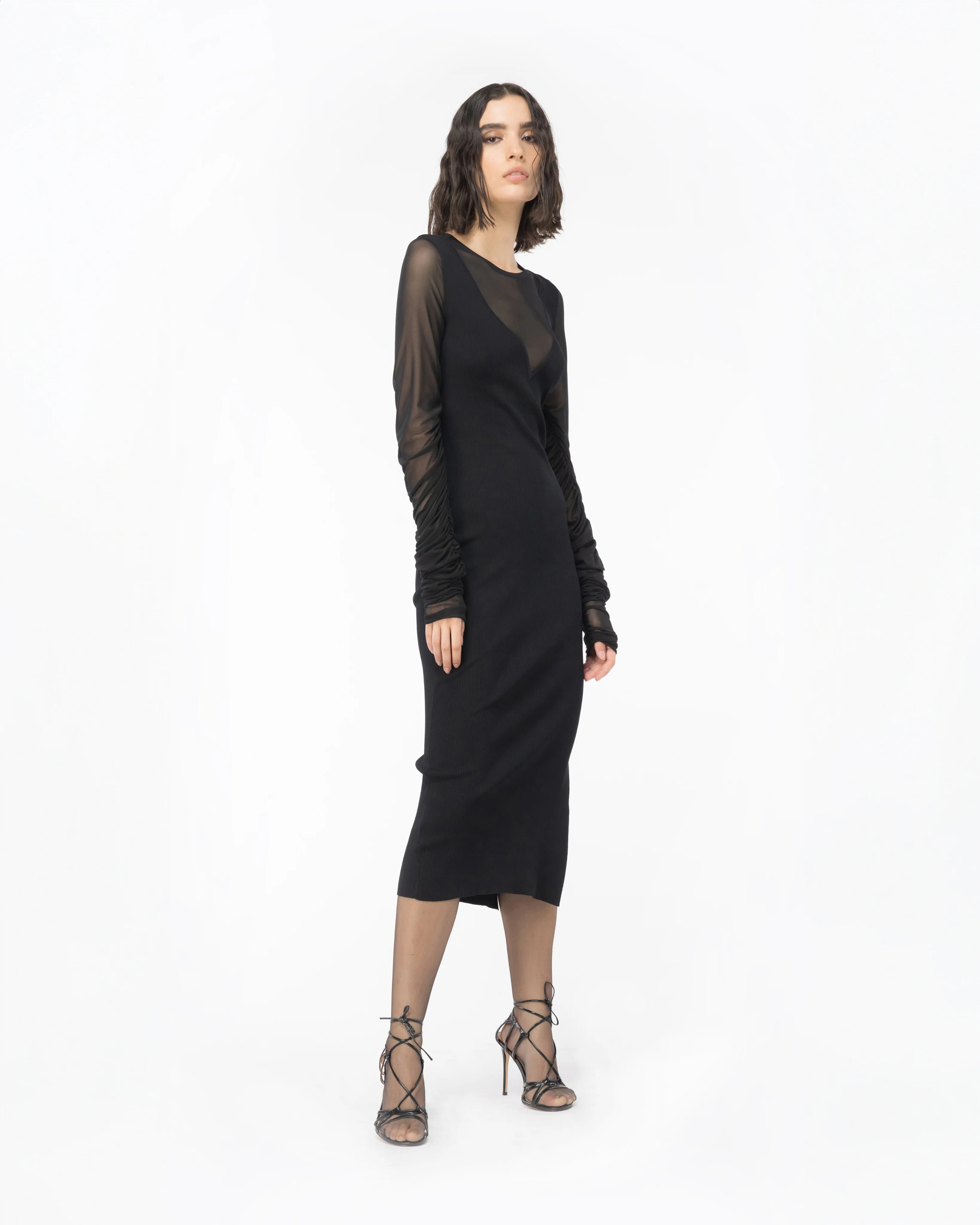 Robe longue | Noir