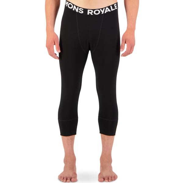 Collant thermique MONS ROYALE M CASCADE FLEX 200 3/4 LEGGING BLACK