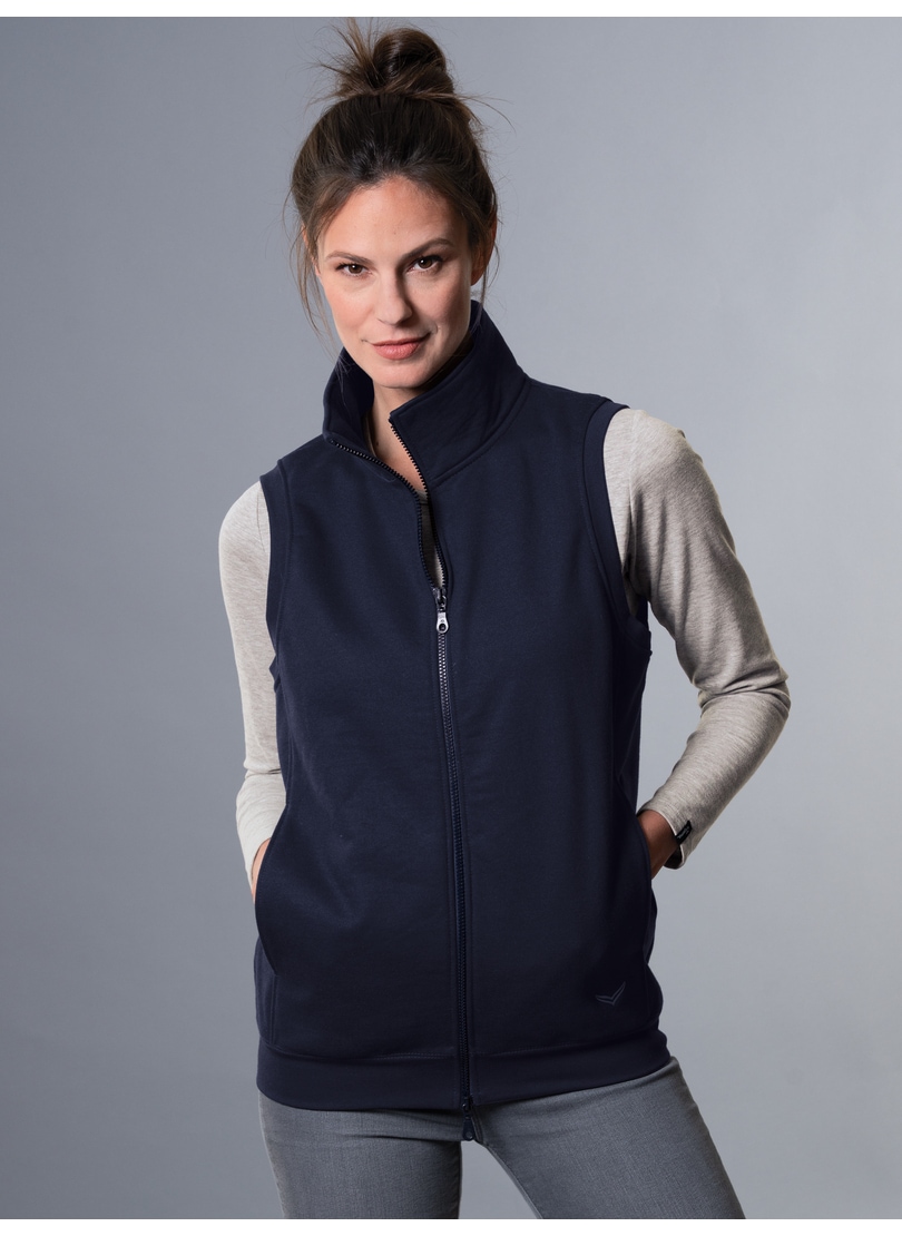 Trigema Steppweste »TRIGEMA Weste aus bequemem Sweat-Material«, 1 Stk.