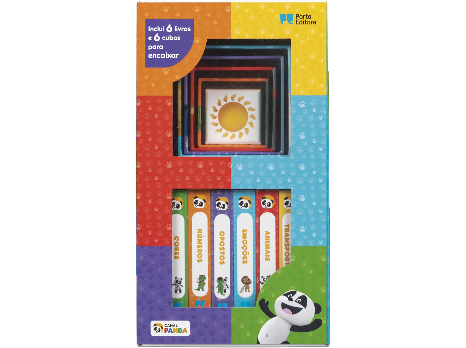 CANAL PANDA - CAIXA DO BEBÉ - LIVROS E CUBOS