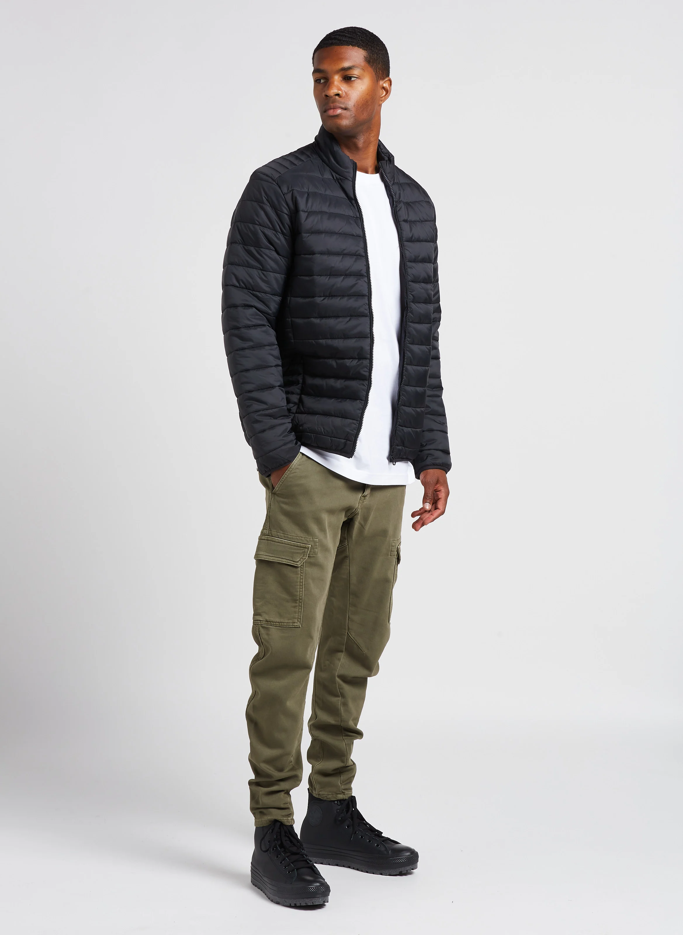 KOGE - Pantalon poches multiples en coton| Vert