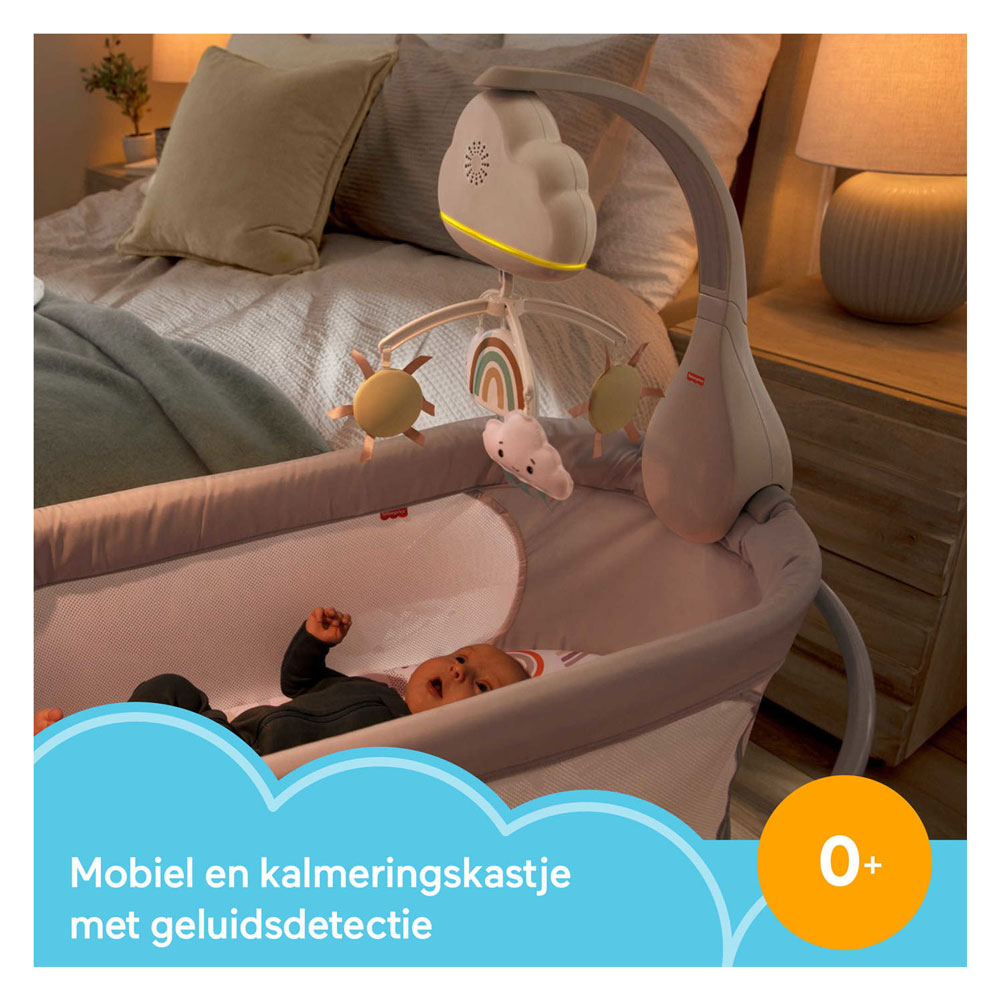 Fisher Price Regenboog Muziekmobiel voor Wieg of Babybedje