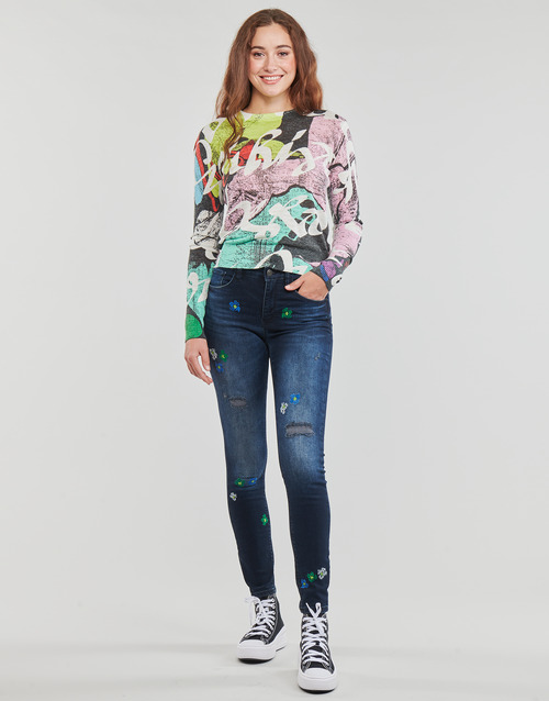 Desigual - DENIM BRUSELAS - Bleu medium