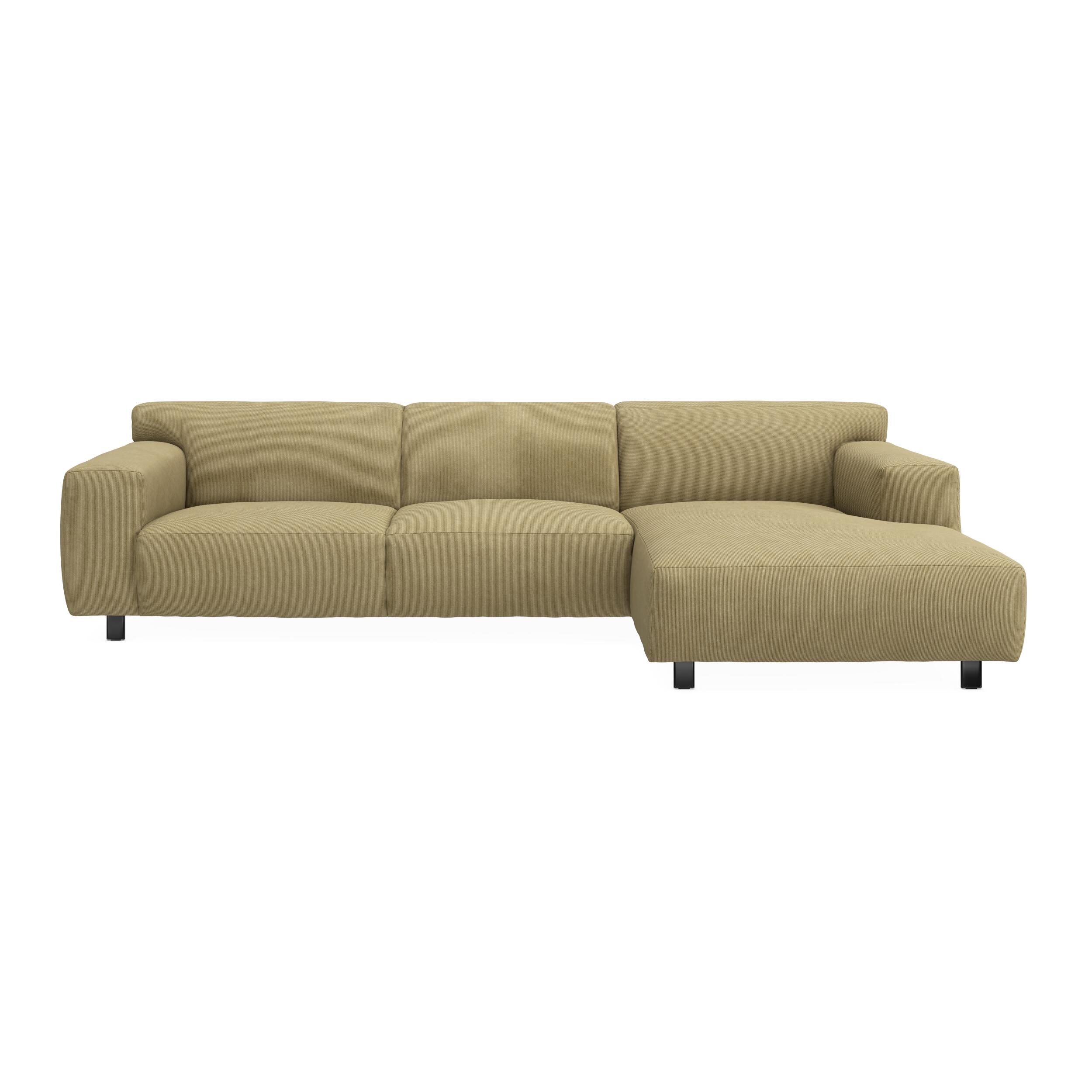 Siena højrevendt sofa med chaiselong