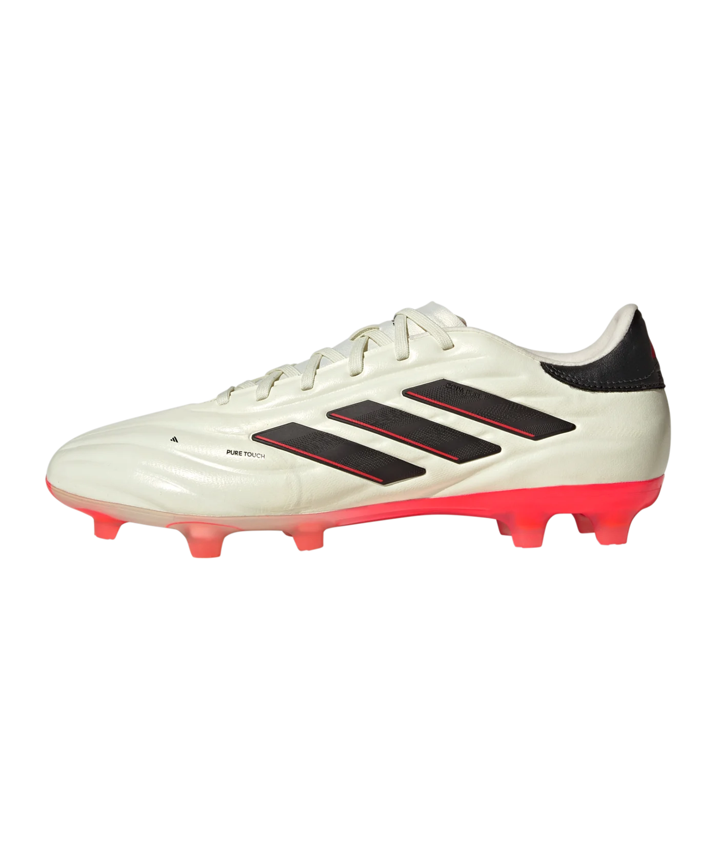adidas COPA Pure 2 Pro FG Solar Energy Weiss Schwarz Rot