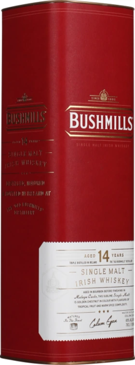 BUSHMILLS 14 YEARS MALAGA CASK 70CL