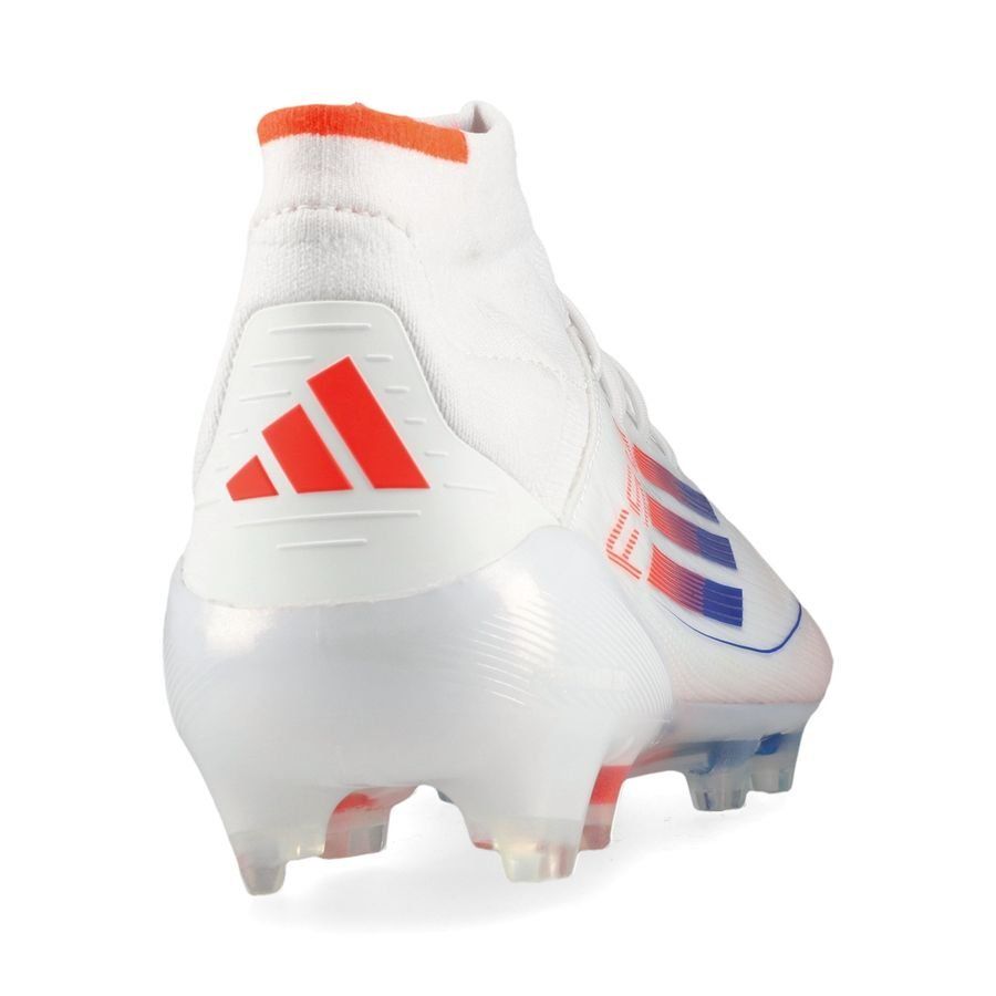 adidas F50 Elite Mid FG Advancement - Blanc/Rouge/Bleu Femme