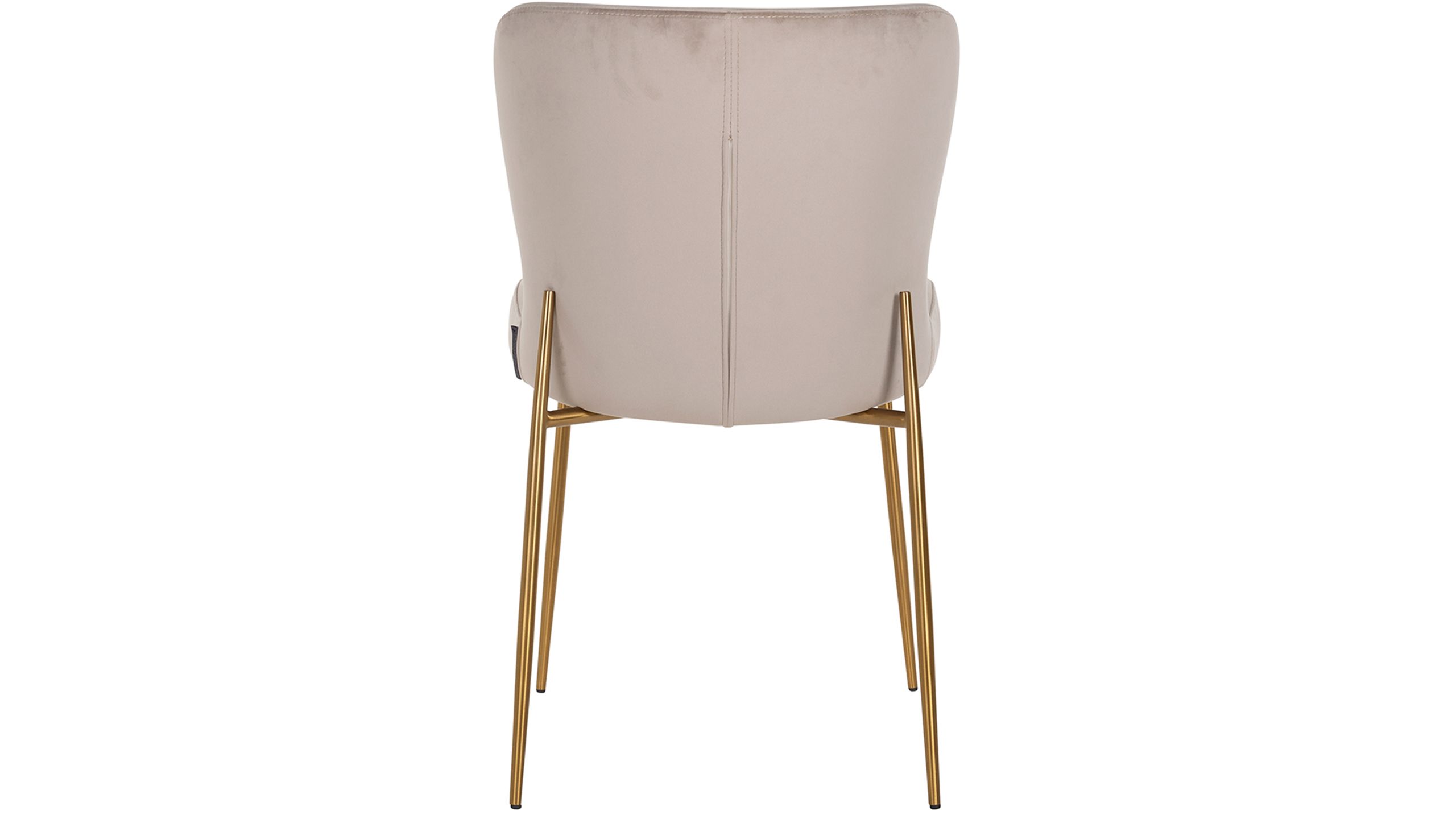 Eetkamerstoel 210832 Khaki Velvet Odessa B49 x D64 x H85 cm