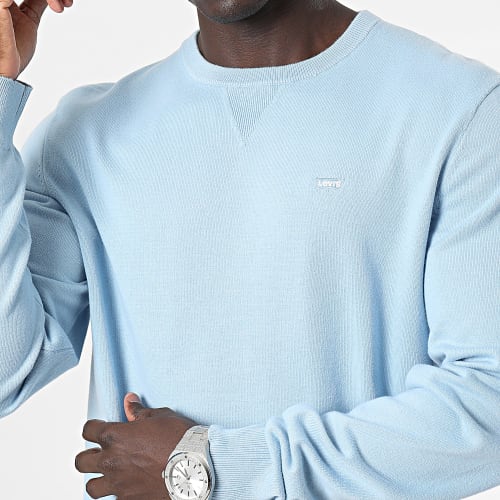 Sweat Crewneck A7207 Bleu Clair