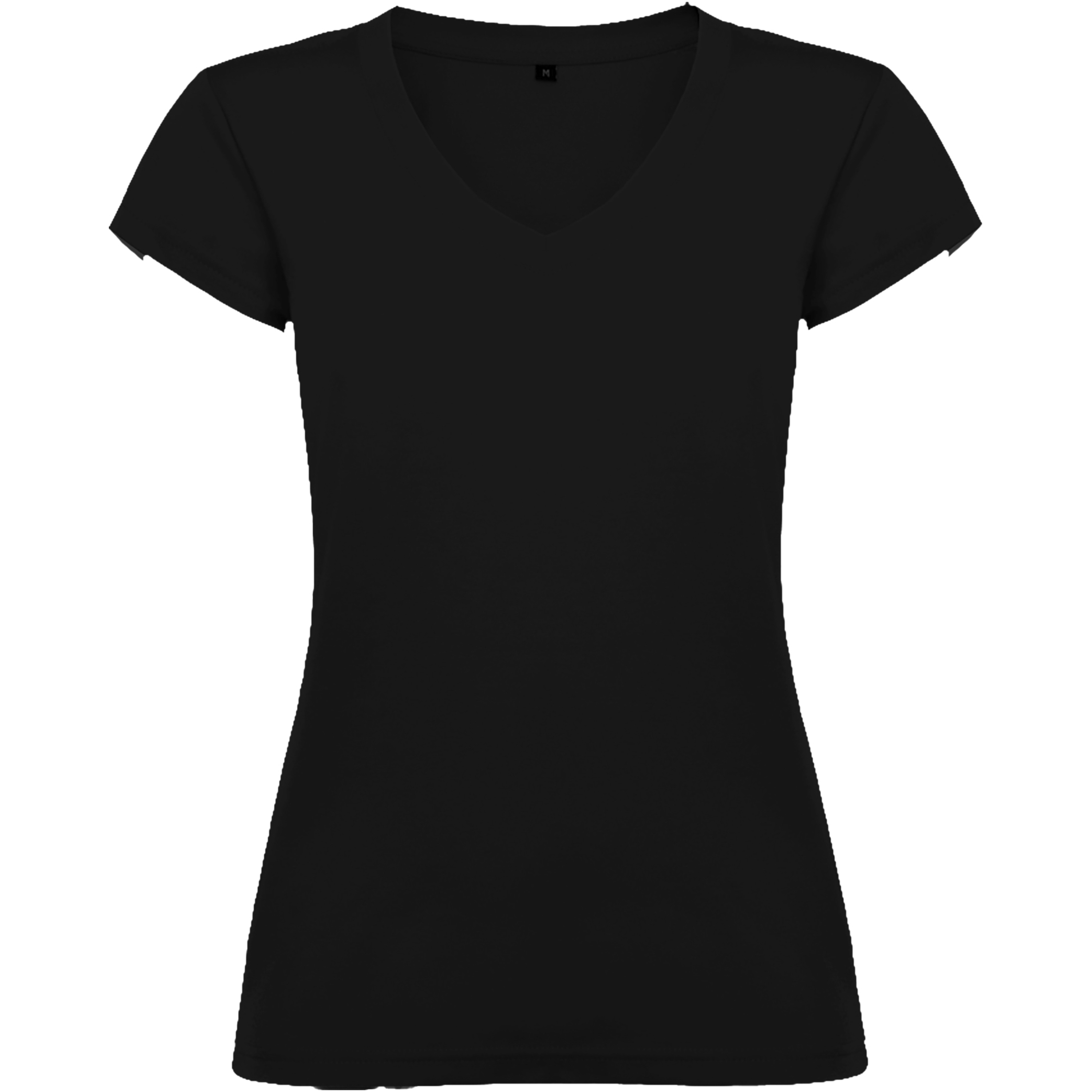 Roly R6646 - T-shirt Victoria à col en V et manches courtes pour femme