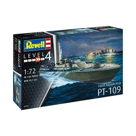 Revell Patrol Torpedo Boat PT-109, Maßstab: 1:72